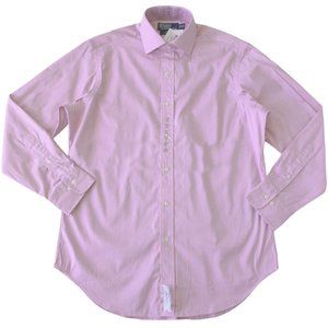 NEW Polo Ralph Lauren Regent Style Dress Shirt!  17.5 34-35  Pink  Classic Fit